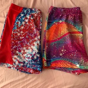 Girls Spandex Shorts Bundle